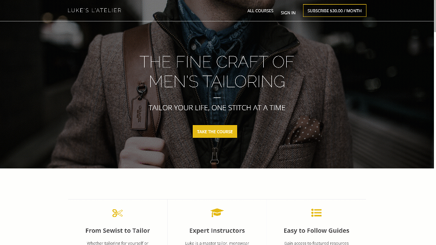 A selection of Site Builder Themes