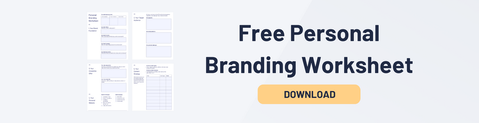 Get the Free Personal Branding Worksheet: Download Now